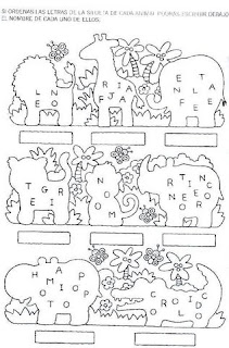 ESTHER EN EL COLE: SOPA DE LETRAS SOBRE ANIMALES